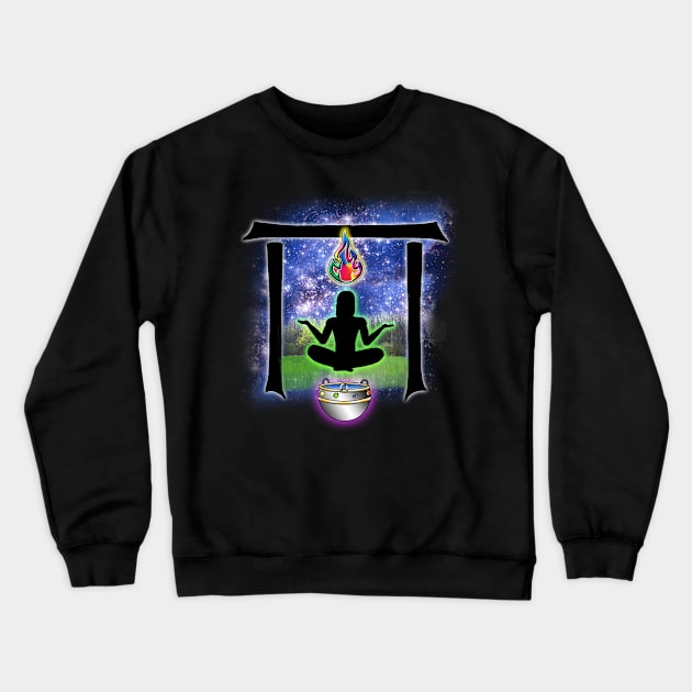 Druid's Power Crewneck Sweatshirt by IanCorrigan